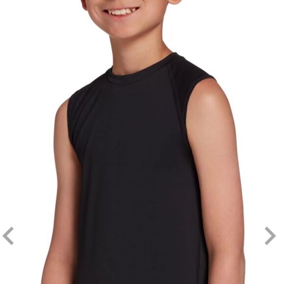 DSG Black Sleeveless Compression Shirt, Size XL, NWT - Picture 5 of 12